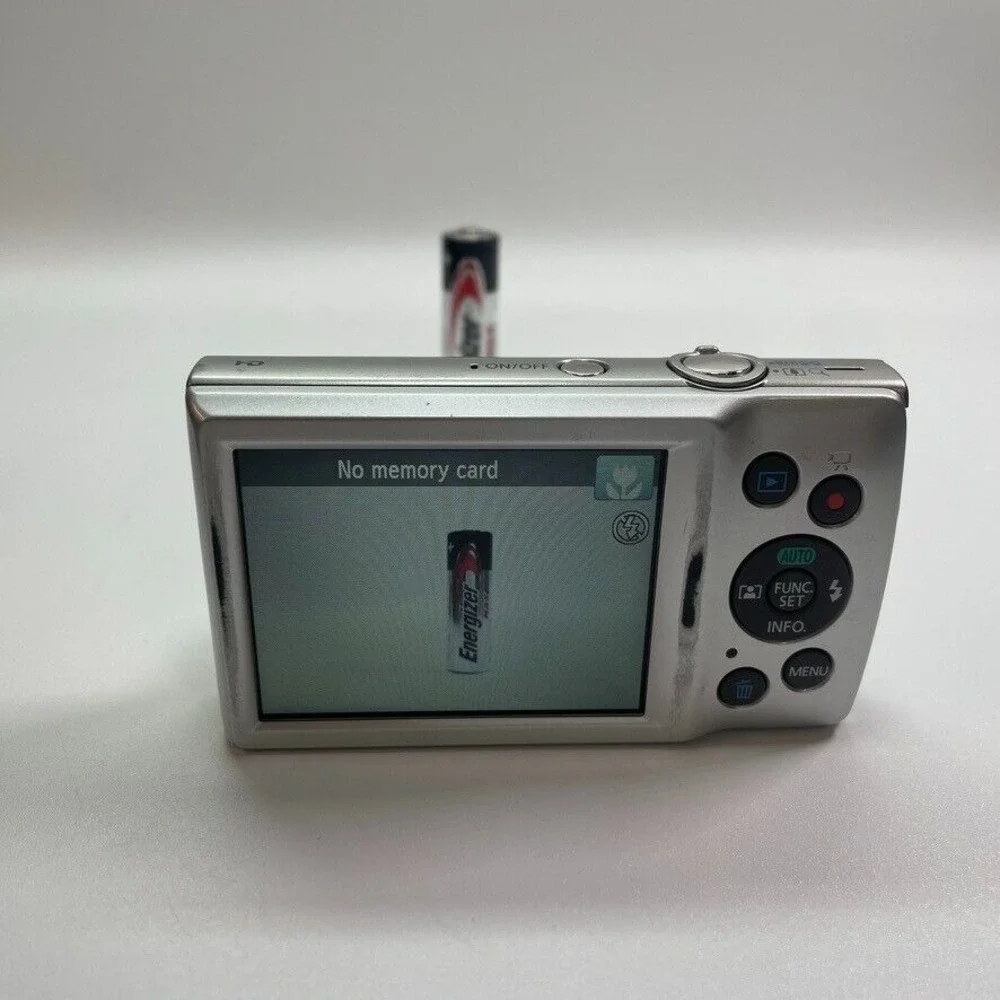 CANON PowerShot ELPH 180 DIGITAL‎ CAMERA PC2275 8X ZOOM - Tested and Working!